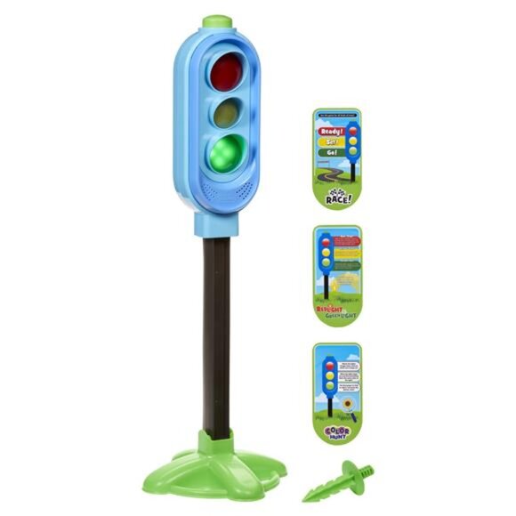 Little Tikes Red Light Green Light Sport Toy, Active Play, Outdoor Stoplight, - Picture 2 of 5